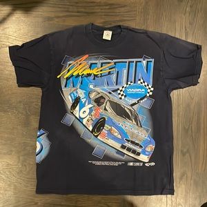 Vintage NASCAR Tee. Mark Martin.